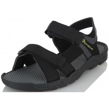 Фото Сандали Tracker Men's Sandals (S18FOUWA001-BU), Цвет - черный, зеленый, Сандалии