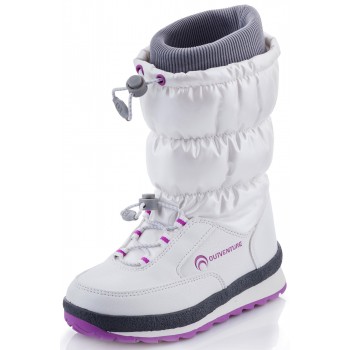 Фото Сапоги ARCTIC Kids' insulated high boots (ST71-WJ), Цвет - белый, малиновый, Сапоги