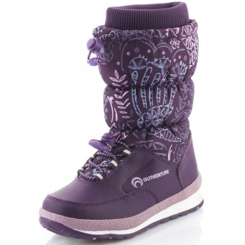 Фото Сапоги ARCTIC Kids' insulated high boots (ST71-X4), Цвет - сливовый, Сапоги
