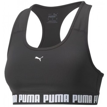 Фото Топ Mid Impact Puma Strong Bra (521598-01), Цвет - черный, Спортивные топы