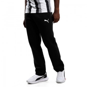Фото Брюки спортивные ESS Logo Pants FL op (586718-51), Цвет - черный, Для активного отдыха