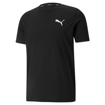 Фото Футболка спортивна ACTIVE Small Logo Tee (586725-01), Колір - чорний, Спортивні футболки