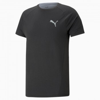Фото Футболка спортивная EVOSTRIPE Tee (673311-01), Цвет - черный, Спортивные футболки