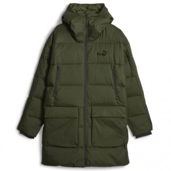 Фото Парка Зима Protective Hooded Down Coat (675378-31), Колір - зелений, Міські куртки