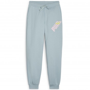 Фото Штани спортивні PUMA POWER High Waist Pants (679364-22), Колір - бірюзовий, Для активного відпочинку