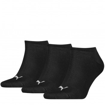 Фото Шкарпетки спортивні PUMA UNISEX SNEAKER PLAIN 3P (906807-01), Колір - чорний, Шкарпетки