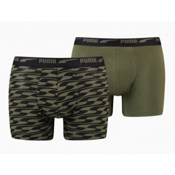 Фото Трусы PUMA Formstrip Boxer Shorts Men 2 Pack (935785-01), Цвет - хаки, Плавки