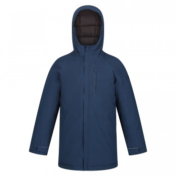 Фото Куртка утепленная Junior Yewbank (RKP254-ZV7), Цвет - темно-синий, Утепленные куртки