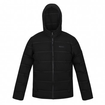 Фото Пуховик синтетический Thermisto (RMN176-800), Цвет - черный, Городские куртки