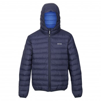 Фото Куртка стеганная Hooded Marizion (RMN223-L5R), Цвет - синий, Городские куртки