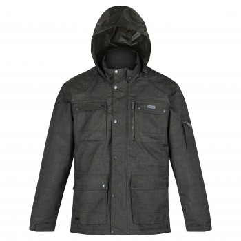 Фото Куртка утепленная Erving (RMP261-905), Цвет - темно-серый, Городские куртки