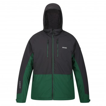 Фото Куртка утепленная Highton Str III (RMP344-W5X), Цвет - черный, зеленый, Городские куртки