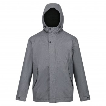 Фото Куртка утепленная Sterlings IV (RMP351-G7H), Цвет - серый, черный, Городские куртки