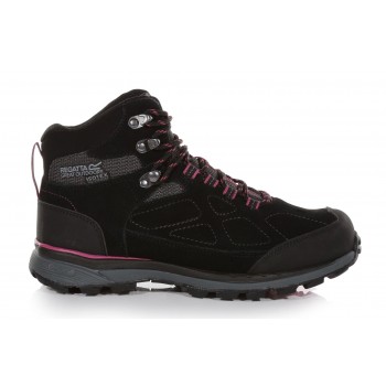 Фото Ботинки трекинговые Ldy Samaris Suede (RWF575-GM4), Цвет - темно-серый, розовый, Треккинговые ботинки
