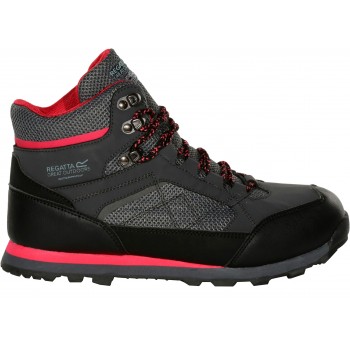 Фото Ботинки трекинговые Ldy VendeavourPro (RWF805-P6Y), Цвет - серый, черный, розовый, Треккинговые ботинки