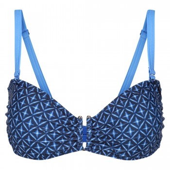 Фото Лиф Aceana Bikini III (RWM016-CUE), Цвет - темно-синий с принтом, Лифы