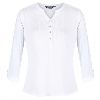 Фото Блуза FFlur (RWT195-900), Цвет - белый, Туники и блузы