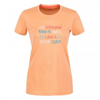Фото Спортивная футболка Womens Fingal VI (RWT253-U8J), Цвет - оранжевый, Спортивные футболки