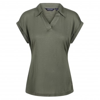 Фото Блуза Lupine (RWT267-G6R), Цвет - зеленый, Туники и блузы