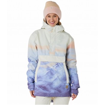 Фото Куртка для сноуборда RIDER ANORAK JACKET 10K 10K (002WOU-4227), Цвет - разноцветный, Горнолыжные