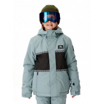 Фото Куртка для сноуборда OLLY SNOW JACKET (003UOU-4790), Цвет - голубой, чёрный, Горнолыжные