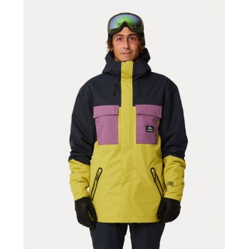 Фото Куртка для сноуборда PINNACLE JACKET (004MOU-49), Цвет - синий, жолтый, Горнолыжные куртки