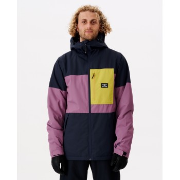 Фото Куртка для сноуборда NOTCH UP JACKET (005MOU-49), Колір - синій, фіолетовий,  Гірськолижні і сноубордичні куртки