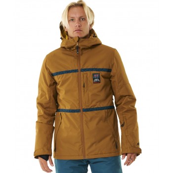 Фото Куртка для сноуборда NOTCH UP 10K/10K JACKET (00BMOU-146), Колір - коричневий,  Гірськолижні і сноубордичні куртки