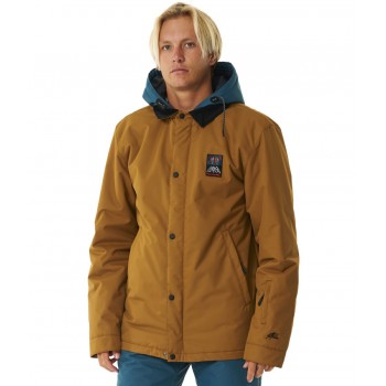 Фото Куртка для сноуборда COACHES 10K/10K JACKET (00CMOU-146), Цвет - коричневый, бирюзовый, Горнолыжные куртки