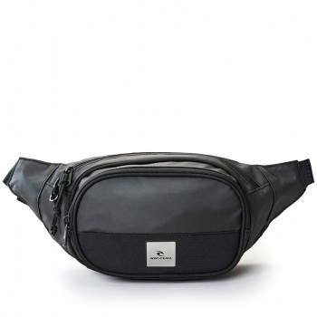Фото Сумка WAIST BAG MIDNIGHT (11TMUT-4029), Цвет - черный, Поясные сумки