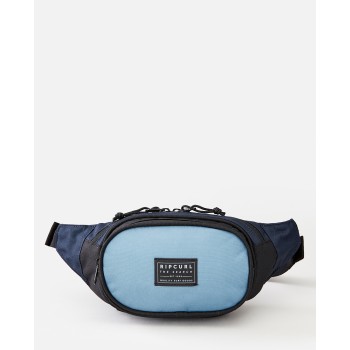Фото Сумка WAIST BAG COMBINE (BUTBH9-70), Цвет - синий, Поясные сумки