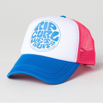 Фото Кепка WETTIE TRUCKA CAP (GCADD1-71), Цвет - синий, белый, розовый, Кепки
