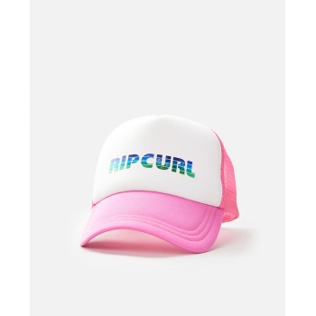 Фото Кепка FOIL PUMP TRUCKER HAT (GCAJT1-20), Цвет - розовый, Кепки