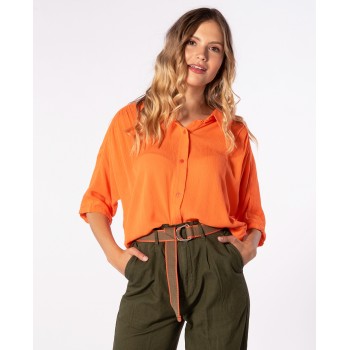 Фото Блуза PORTOFINO SHIRT (GSHEH4-40), Цвет - оранжевый, Туники и блузы