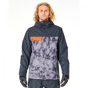 Фото Куртка для сноуборда TWISTER SNOW JACKET (SCJEA4-1619), Колір - чорний, сірий,  Гірськолижні і сноубордичні куртки
