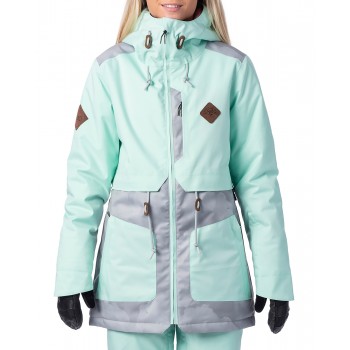 Фото Куртка для сноуборда AMITY JKT (SGJCX4-3400), Цвет - зеленый, Горнолыжные