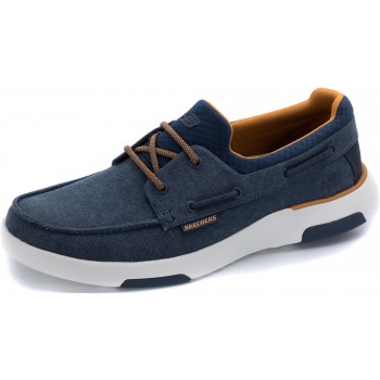 Фото Туфли BELLINGER-GARMO Men's Low Shoes (65896-NVY), Цвет - синий, Мокасины