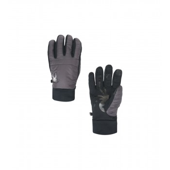 Фото Перчатки горнолыжные GLISSADE HYBRID (185036-001), Цвет - черный, Горнолыжные перчатки