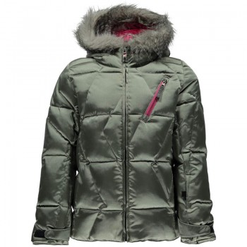 Фото Куртка горнолыжная GIRL'S HOTTIE (235312-040), Цвет - серебряный, серый, Горнолыжные сноубордные