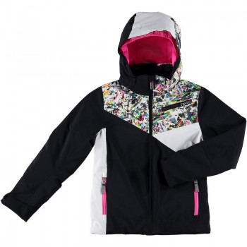 Фото Куртка горнолыжная GIRL'S PROJECT (235316-001), Цвет - черный, белый, Горнолыжные