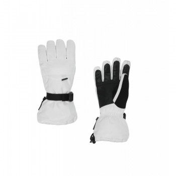 Фото Перчатки горнолыжные SYNTHESIS GTX (38197024-100), Цвет - белый, черный, Горнолыжные перчатки
