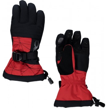 Фото Перчатки горнолыжные OVERWEB (38197046-620), Цвет - красный, Горнолыжные перчатки