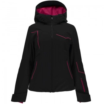 Фото Куртка гірськолижна PROJECT (564258-001), Колір - чорний, рожевий, Гірськолижні і сноубордичні