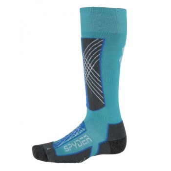 Фото Шкарпетки гірськолижні Sport Merino (726922-449), Колір - бірюзовий, синій, білий, Шкарпетки