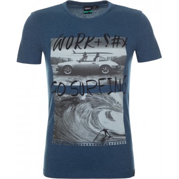 Фото Футболка Men's T-shirt (100243-Z4), Цвет - темно-синий, Футболки