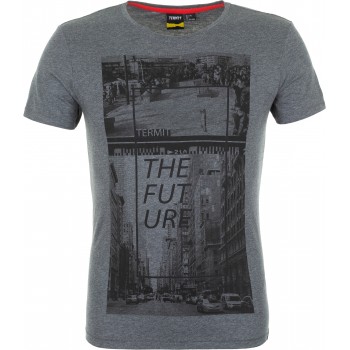 Фото Футболка Men's T-shirt (100248-3A), Цвет - графитовый, Футболки