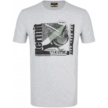Фото Футболка Men's T-shirt (103701-1A), Цвет - светло-серый, Футболки