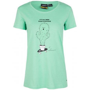 Фото Футболка Women's T-shirt (103756-3U), Цвет - зеленый, Футболки