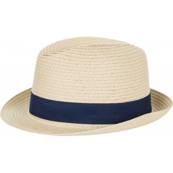 Фото Капелюх Sun hat (S17ATEPMU01-CM), Колір - бежевий, синій, Капелюхи