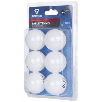 Фото Мячи для настольного тенниса белые TBWPL200 (TBWPL200), Цвет - белый, Спортивные товары